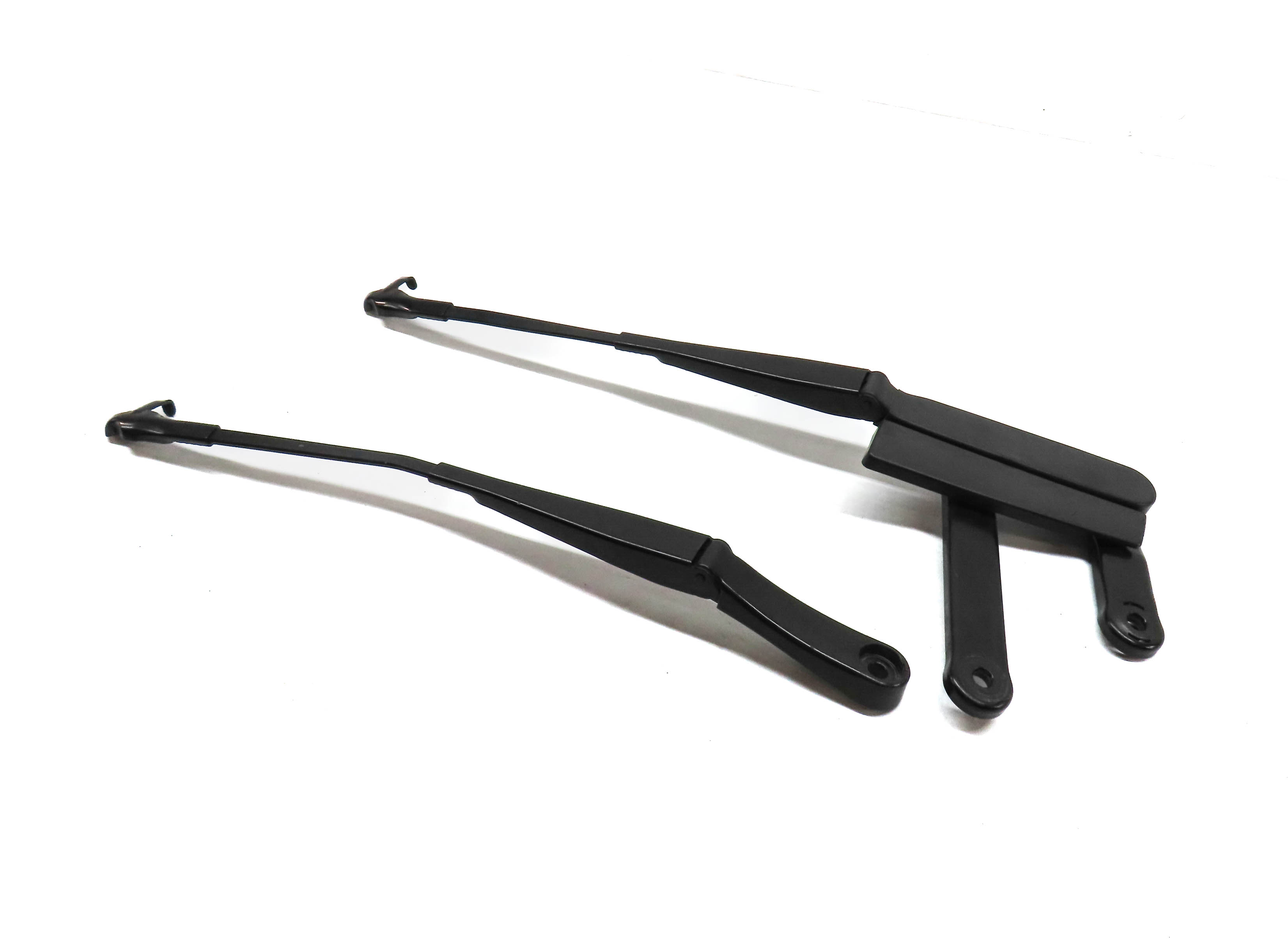 2011-2018 PORSCHE CAYENNE (958) FRONT LEFT & RIGHT WINDSHIELD WIPER ARM SET — exact item pictured